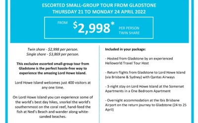 Experience Lord Howe Island with Helloworld Travel