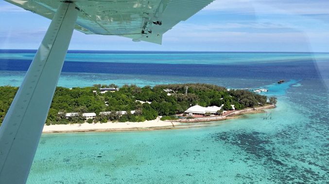 sea plane view