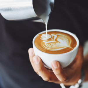 Cafe ten28 coffee pour sq